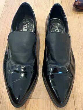 Circus by Sam Edelman Men's Black Croc Embossed Dress Loafer Slip-On 7 M